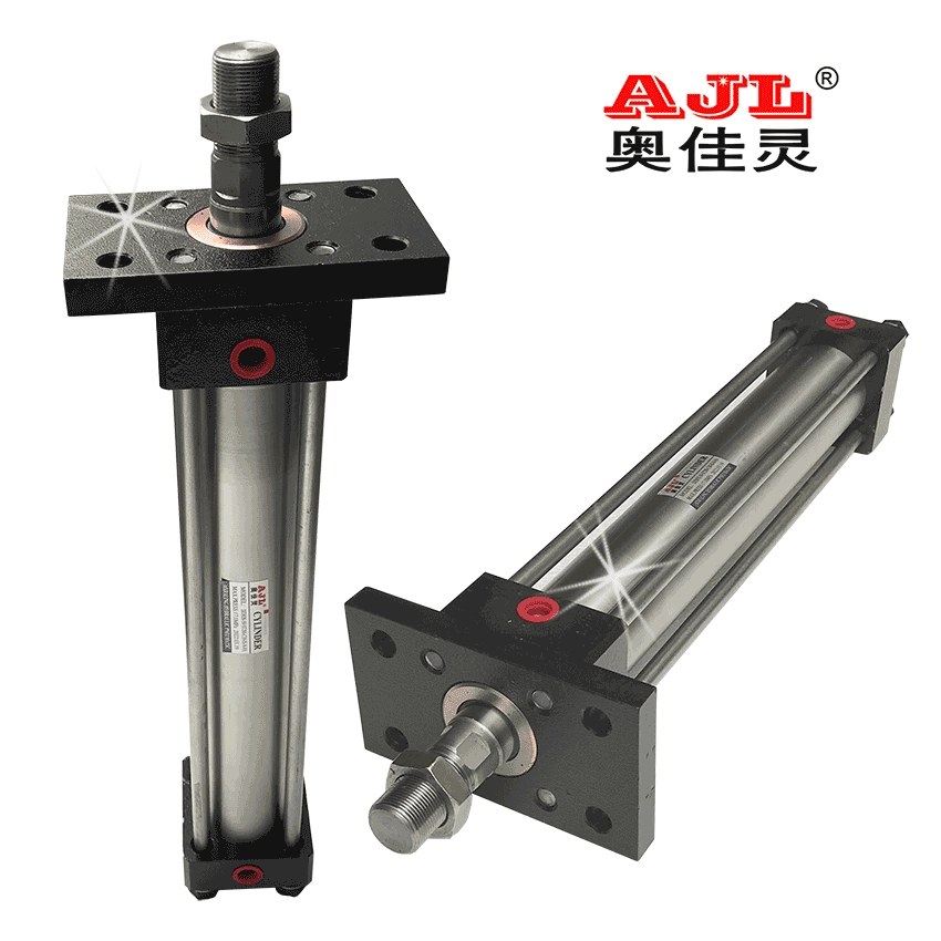 Гидравлический цилиндр Цилиндр из нержавеющей стали Передний фланец Установлен Магнитный индукционный цилиндр