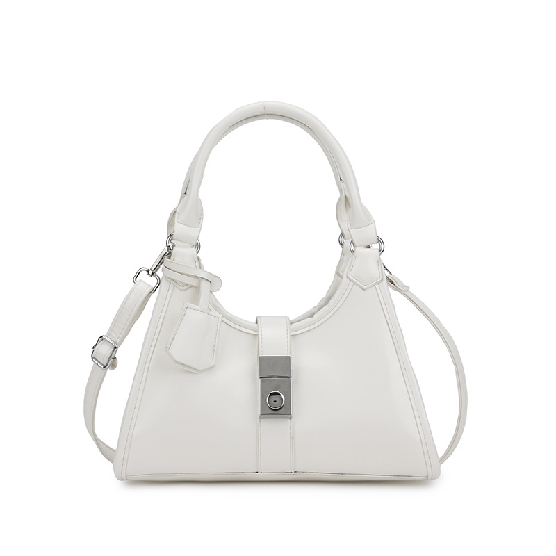 Bolso de moda transfronterizo 2025 primavera nuevo bolso femenino bolso de hombro de textura de alta gama bolso de mensajero retro Maillard