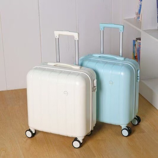 Gift luggage 18 inch female small lightweight boarding suitcase 200000 to the silent wheel password trolley case wholesale Gift luggage 18 inch female small lightweight boarding suitcase 200000 to the silent wheel password trolley case wholesale
