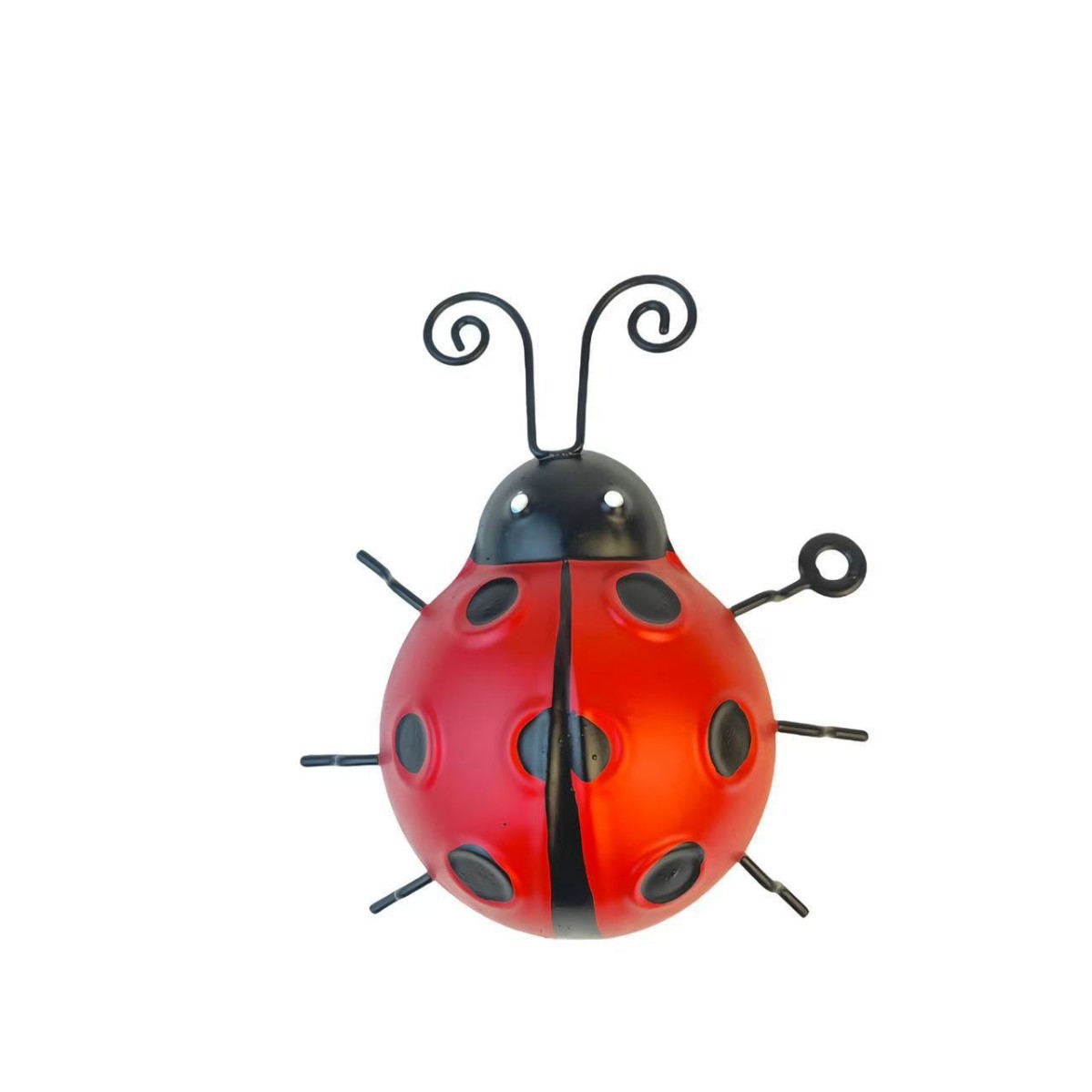 Three-dimensional Iron Ladybug Wall Art Hanging Decoration_voghion.com