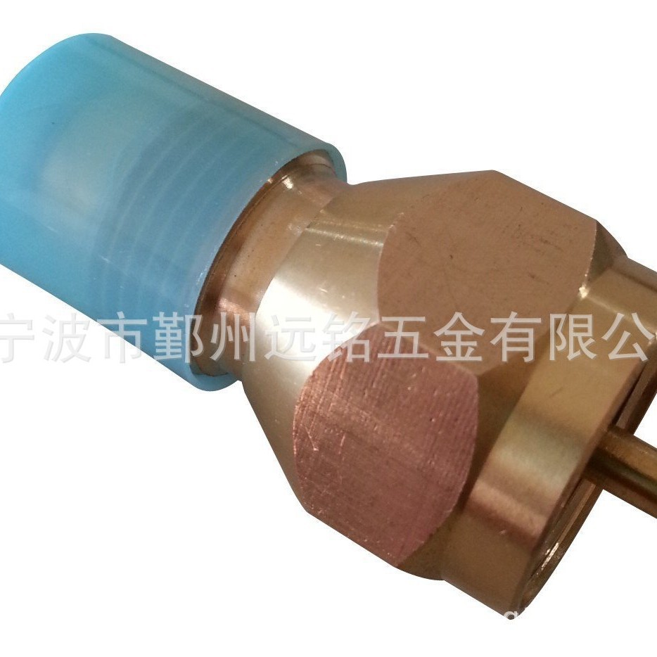 户外气罐转接头带阀门控制转接器 可调节气管 快插接头