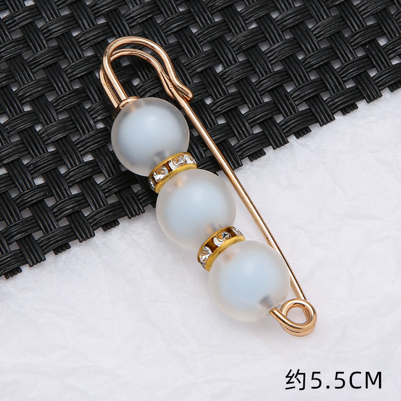 05#blue three beads 5.5cm