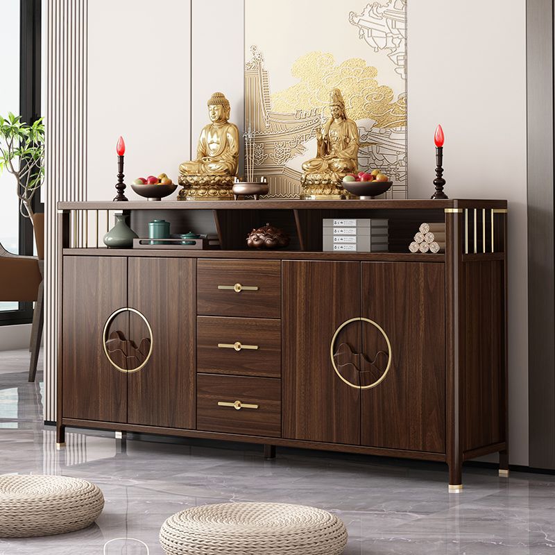 Altar Table for Home Use, Buddhist Table for Living Room, Shrine Cabinet, New Chinese-Style Altar Table, Modern Simple Central Hall Table, Rural Incense Table