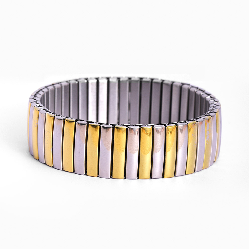 Geometric Pattern Men's Gender Plating Design Basic Modern Style Classic Style Geometric 304 Stainless Steel Plating Men's Bracelets Men Cuff & Bangle