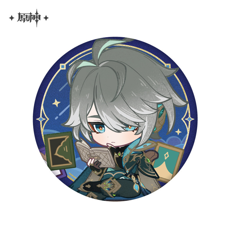 正規版ミハ遊原神バッジバーアクリルペンダント立牌パイルバッジウェンディ鐘離バッジ