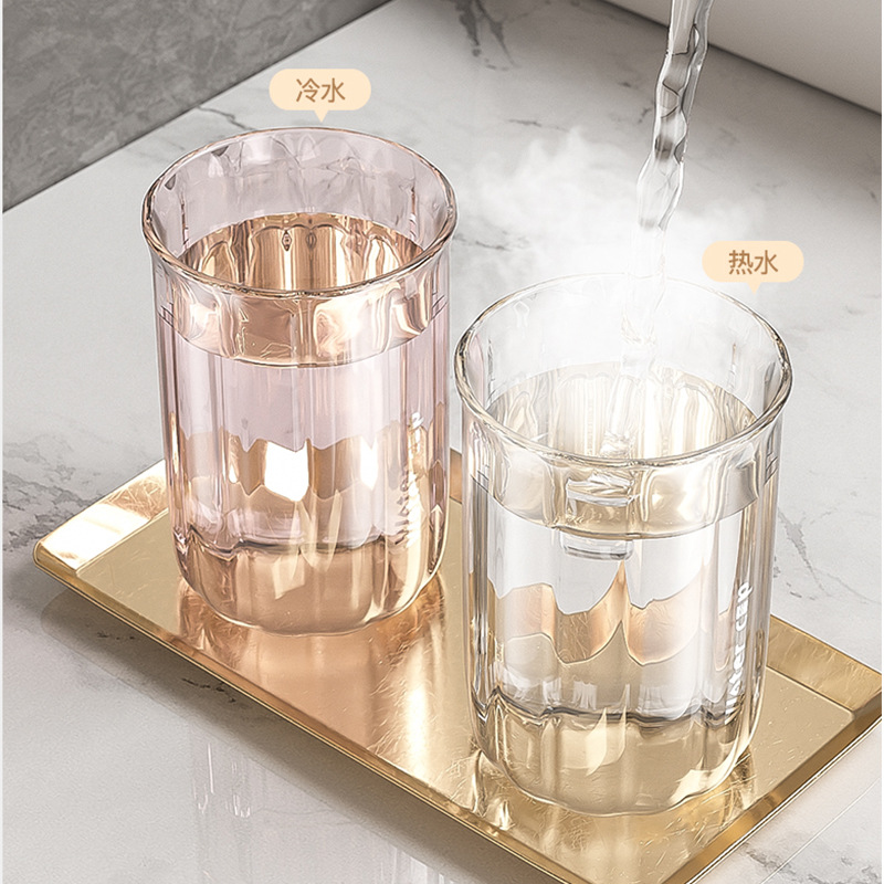 Taza de enjuague casero baño baño taza de cepillo de dientes adorable alumno de dientes cepillo de dientes pareja de niños taza de lavado