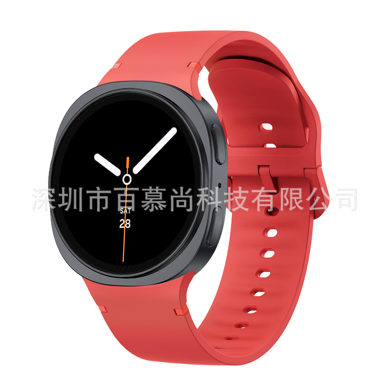 Samsung Galaxy Watch8 公式同色シリコンストラップ Samsung 8 クラシックウォッチストラップに適しています。|undefined