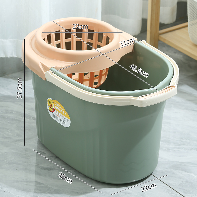 만화 밝은 녹색(둥근 머리 걸레에 적합)