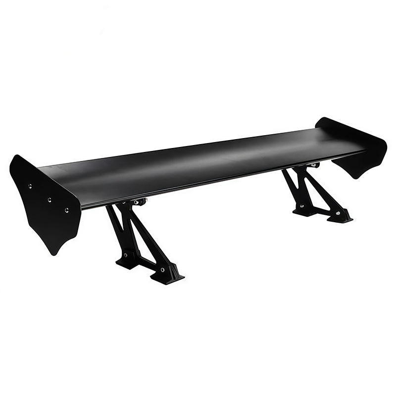 Cross-Border Car Modification Aluminum Alloy Perforated Rear Wing Universal for Sedan Gt Spoiler Tuning