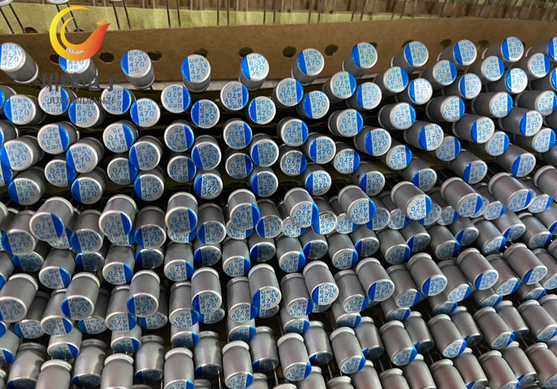 万裕固态电容 6.3V470UF 6.3X8 UBR电脑主板固态电容 排带 105度