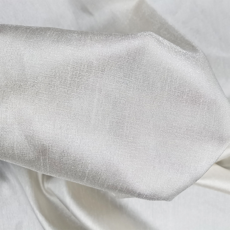 竹节树皮缎 西装新娘连衣裙礼服面料 色卡现货