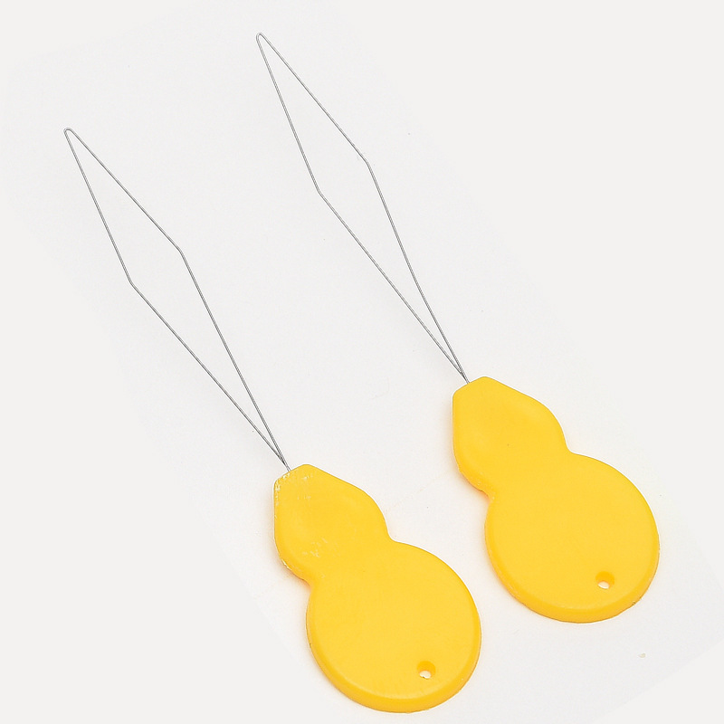 Enhebrador de aguja de polipasto de plástico al por mayor Enhebrador de cola de plástico de color-Máquina de coser de plomo DIY punto de cruz