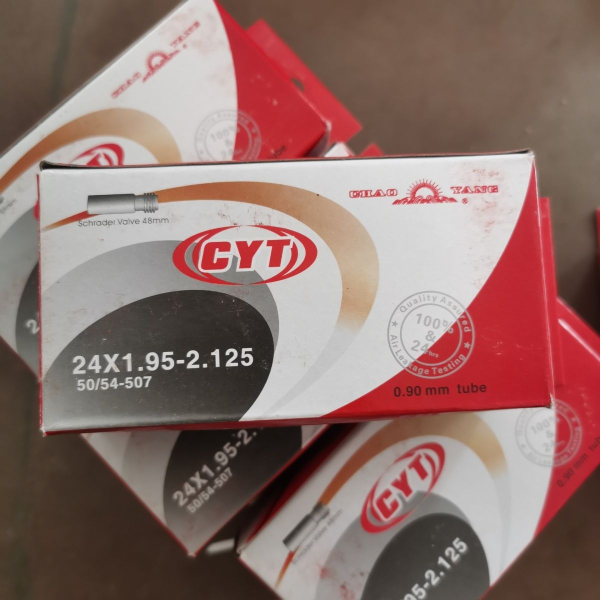 Chaoyang Inner Tube 12/16/18/14*2.50/2.125 Electric Inner Tube Butyl Rubber Curved Mouth Inner Tube for Tricycle