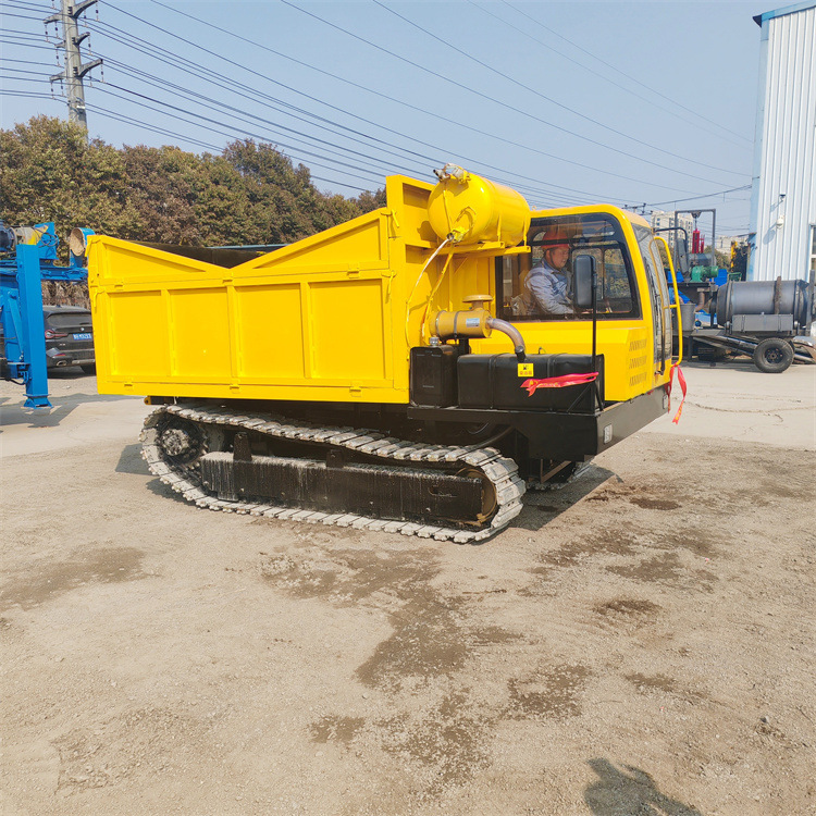 大型钢制履带运输车 加重桥快速矿用履带车 矿石砂石料短途搬运车