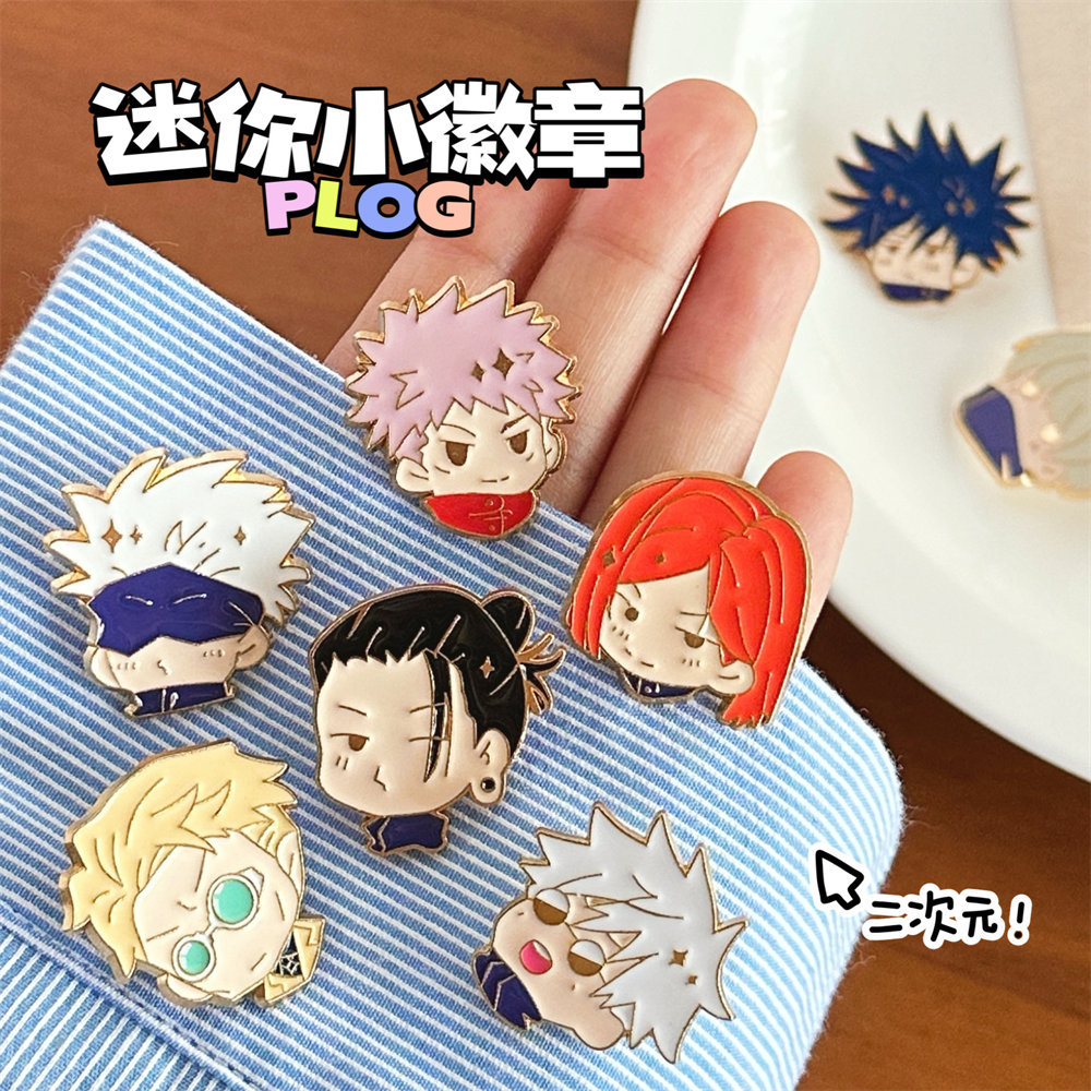 Cartoon brooch