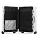 Large-capacity aluminum frame trolley case 32 inch USB dual-charge multifunctional luggage case universal wheel suitcase stool case