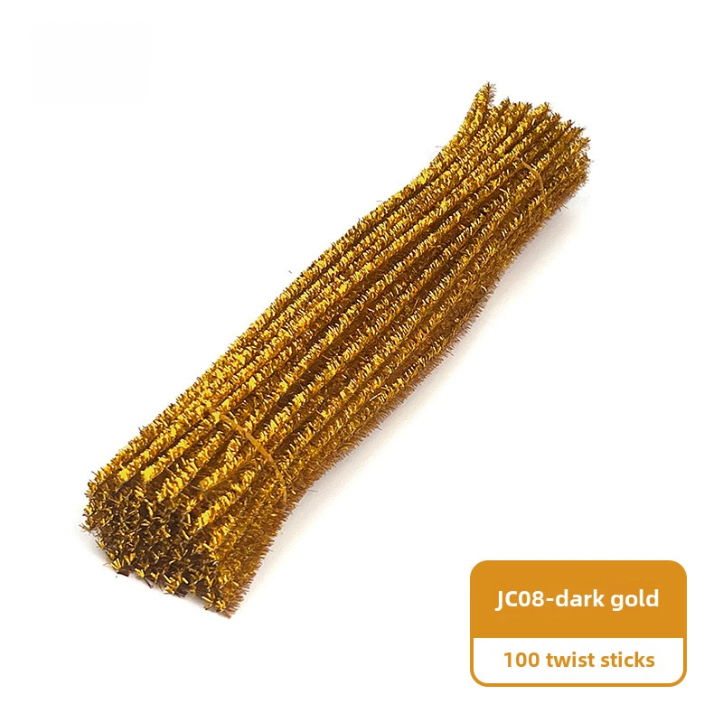 Encrypted twist rods (MaoGun) DIY craft pipe cleaners, ultra‑dense, multi‑color sets (about 100 pcs)