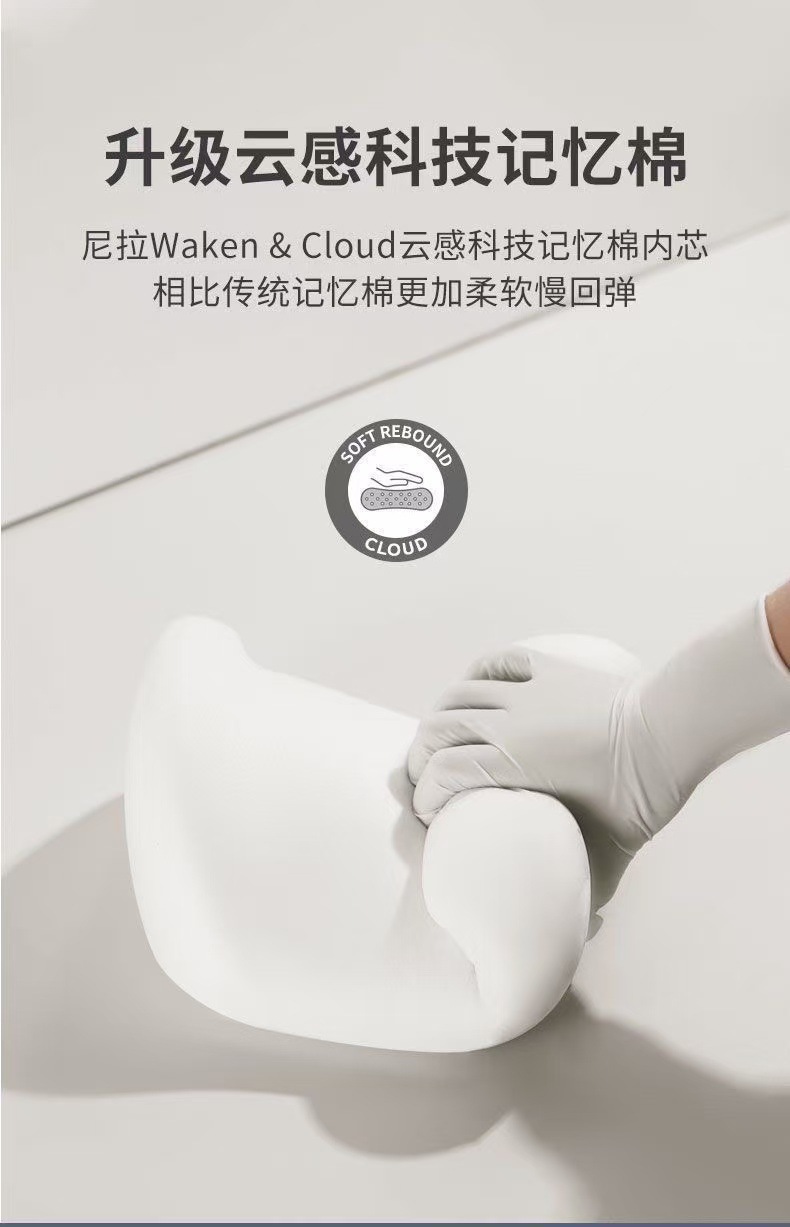 Wholesale Car Neck Pillow, Car Memory Foam Headrest Cushion, Four-Season Office Seat Lumbar Support Cushion Pillow