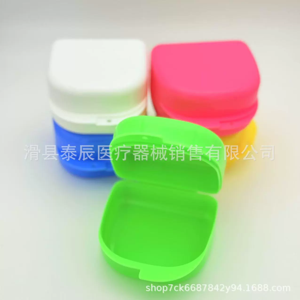 Стоматологический материал ящик для хранения зубов ортодонтический держатель коробка с полным зубным протезом коробка легко носить с собой