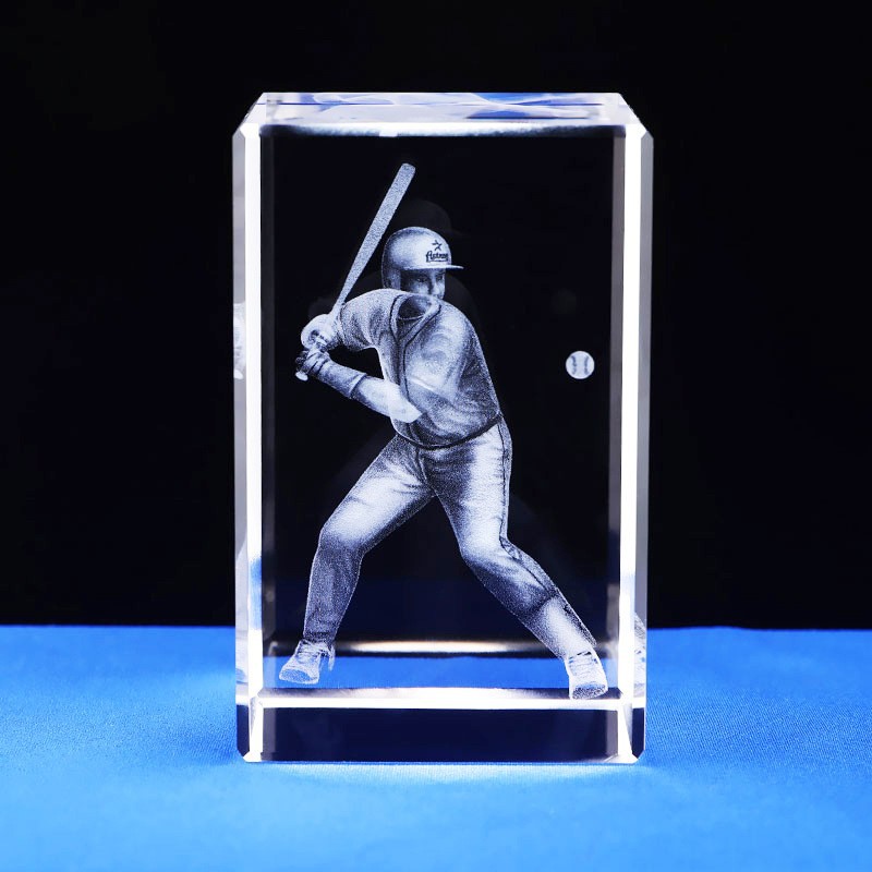 Escultura interior de cristal Serie de animales 3D Estatua de Buda de cristal Modelo de edificio de cristal Decoración del hogar Recuerdos de viaje Suministro transfronterizo