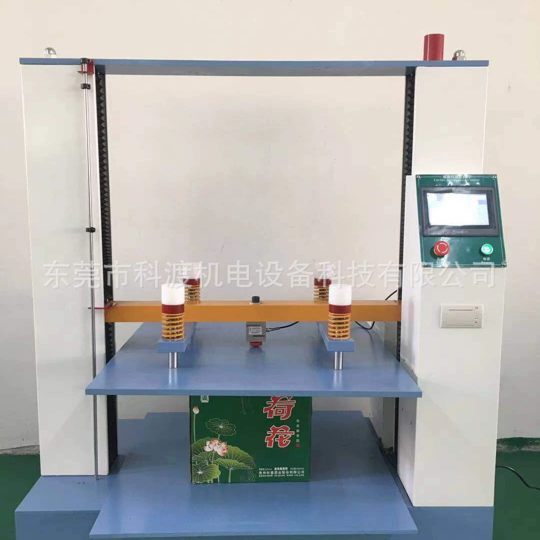 Машина для испытания прочности на сжатие картонной коробки, машина для испытания давления картонной коробки, машина для сжатия картонной коробки