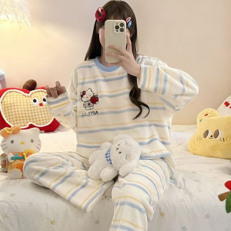 (신상) 블루 스트라이프 KT 고양이