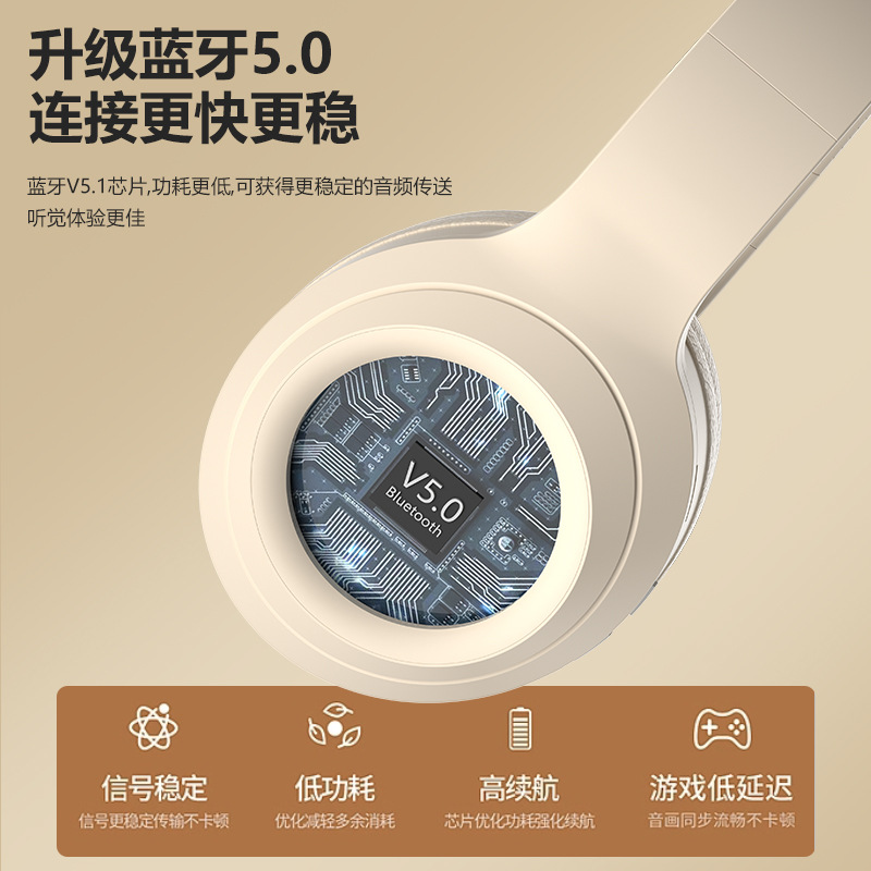 Auriculares Bluetooth DR58 explosivos transfronterizos, batería de batería larga, música, auriculares inalámbricos con reducción de ruido, stock