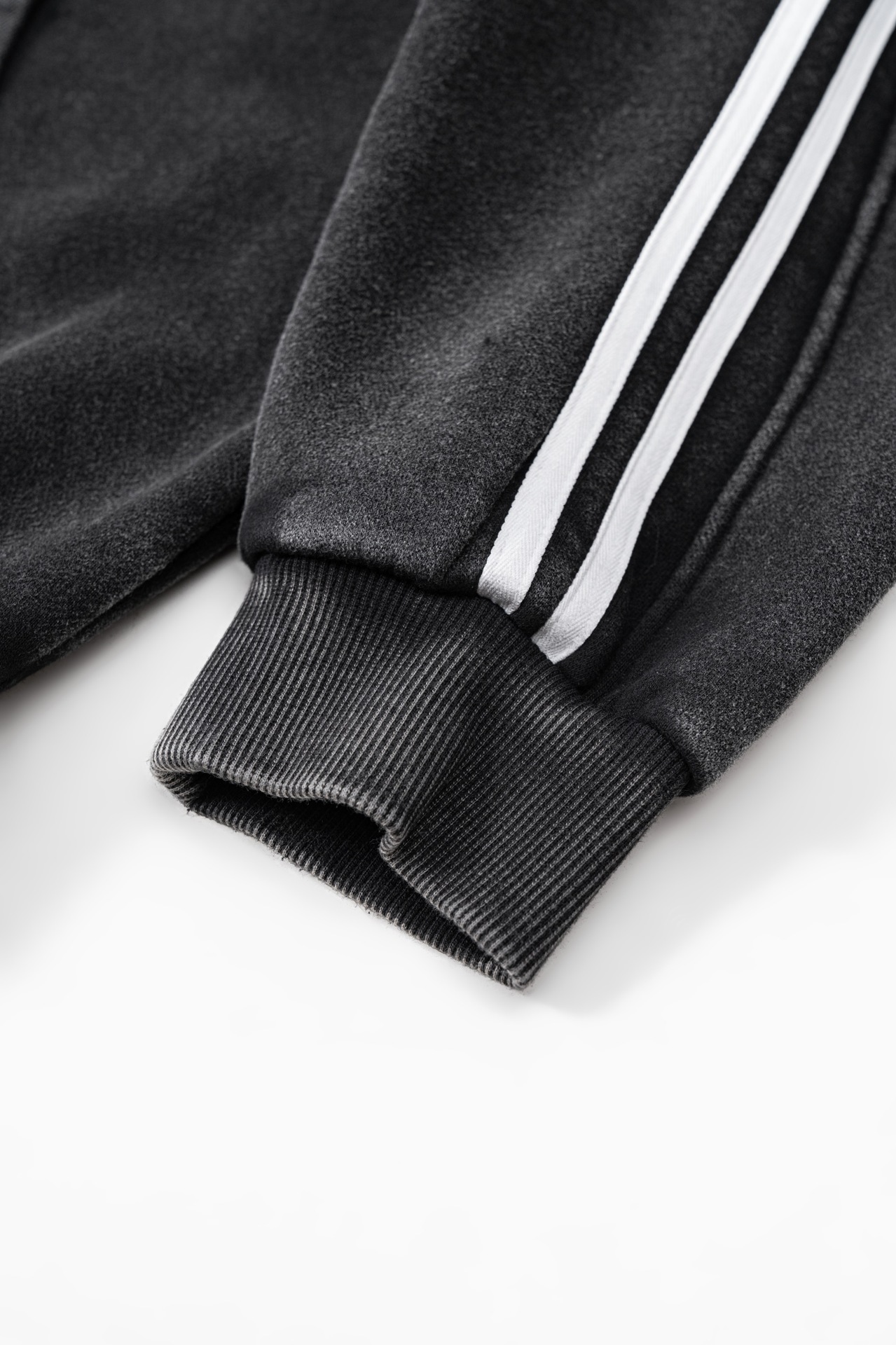 Abbigliamento maschile di marca di alta moda di strada pesante più velluto ispessito felpa con cappuccio a righe sportive felpe con cappuccio_voghion.com