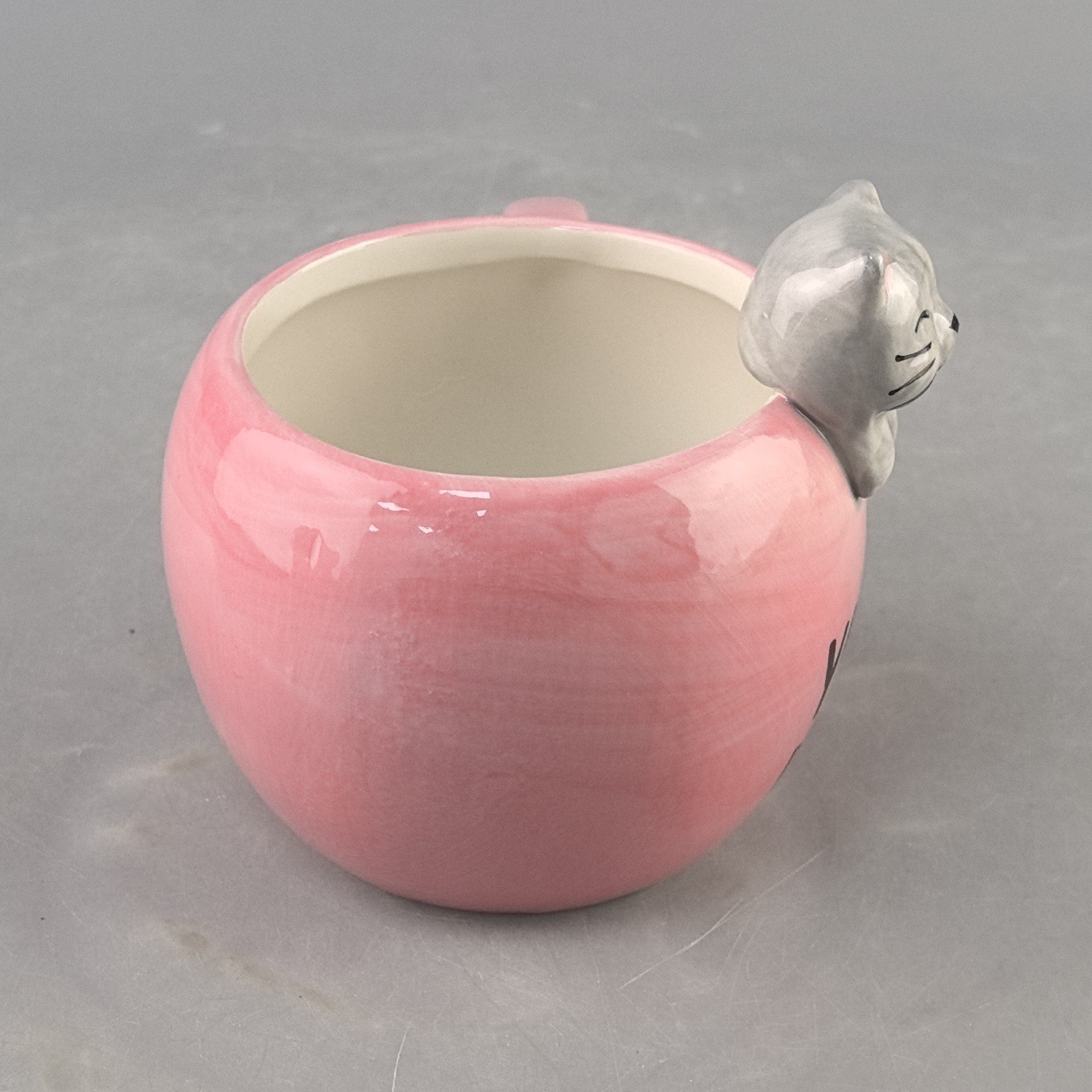 Cute taza, gato, taza de marca, regalo de cumpleaños, taza de cerámica, leche casera, agua de café