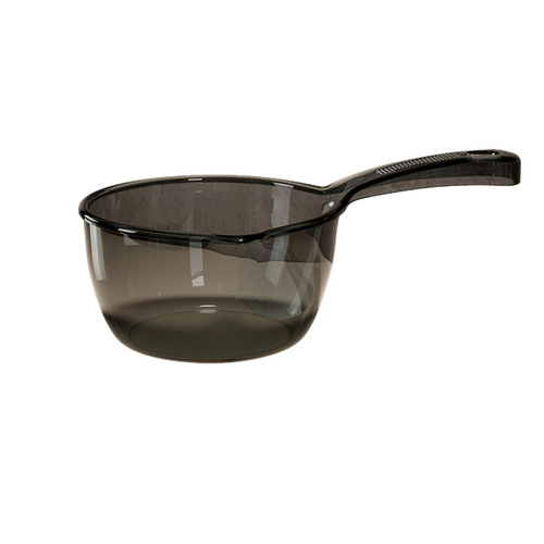 Household kitchen unbreakable water spoon deepens and thickens long-handled plastic large creative transparent ladle water ladle shampoo spoon