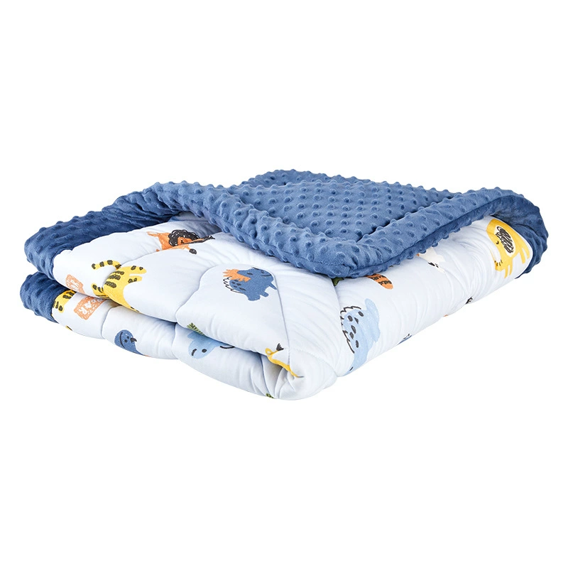 Детское вязаное одеяло, увеличенная толщина
