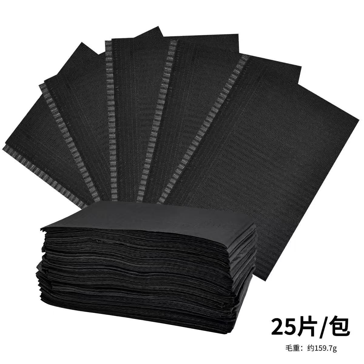 Transfronterizo directo de fábrica de uñas desechables almohadilla de mesa paño herramienta de limpieza de pestañas papel 125 piezas/bolsa de uñas estera