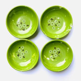 Printed Vinegar Dish, Small Dish, Dipping Dish, Small Dish, Fast Food Dish, 1 Yuan, 2 Yuan Supply Gift