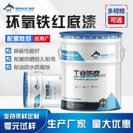 环氧铁红底涂厂家钢构管道防锈底涂 化工厂管道防锈涂料耐酸碱