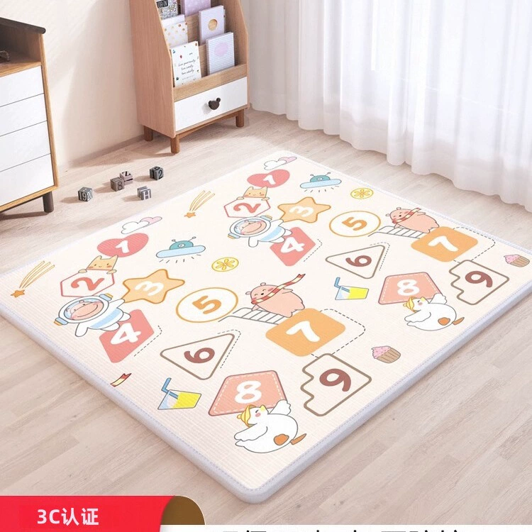 Детский коврик для ползания, утолщенный коврик для ползания, домашний без запаха, цельный детский пенопластовый коврик для пола