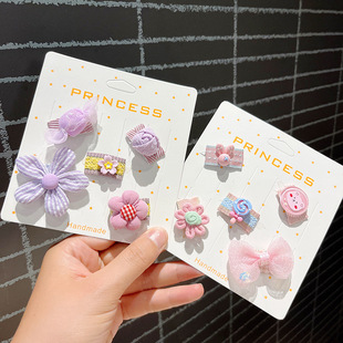 Pet Bow Hairpin Set Dog Head Accessories Marzis Yorkshire Cat Hairpin Puppy Clip