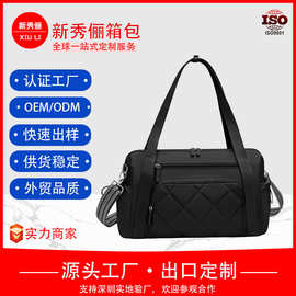 亚马逊新款带隔层手提健身包户外干湿分离包定制大容量便携餐包