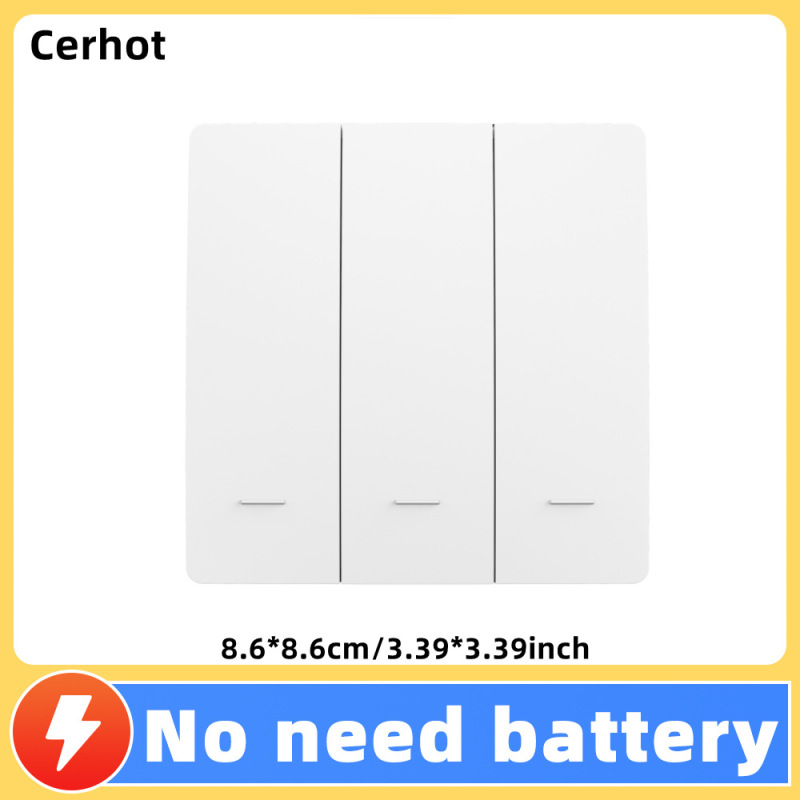 配線不要、電池不要、防水、自動電力スイッチ、ロッカータイプ家庭用ワイヤレスカジュアルリモコンスイッチ|undefined