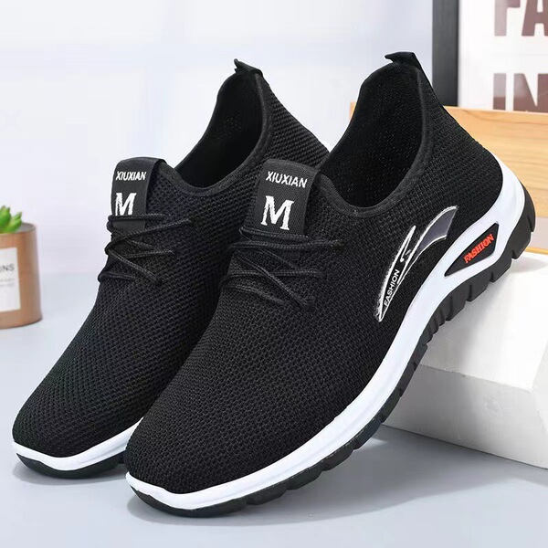 [Men's and women's walking shoes] men's and women's walking shoes casual shoes cloth shoes walking shoes non-slip soft bottom soft surface women's shoes men's shoes