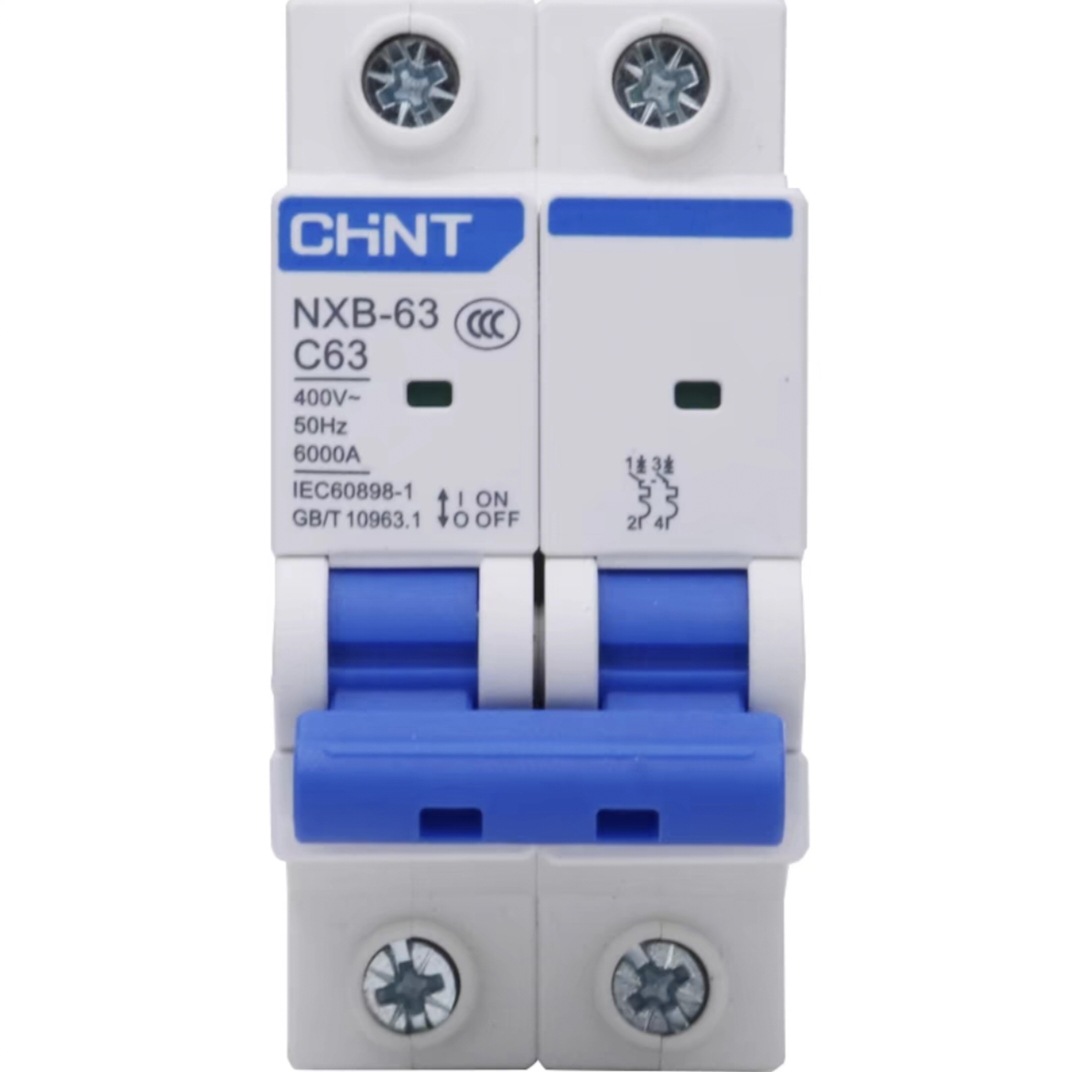 CHINT(正泰) 小型断路器NXB-125 1P C63 空气开关 家用空开