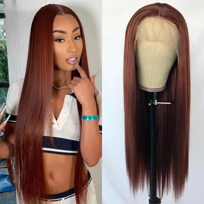AliExpress New Front Lace Wig Headgear Lace Wig Headgear 180% Density Brown Wig Cover in stock AliExpress New Front Lace Wig Headgear Lace Wig Headgear 180% Density Brown Wig Cover in stock