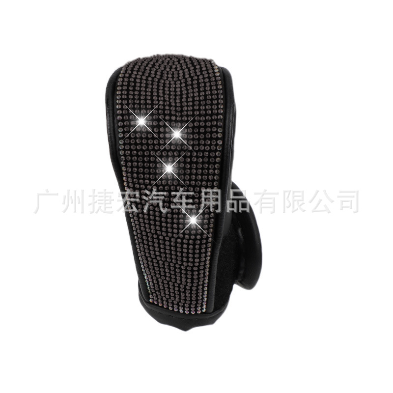 Cross-Border New Product Rhinestone Gear Shift Cover, Car Automatic and Manual Gear Full Rhinestone Cover, Car Interior Modification Decoration Accessories