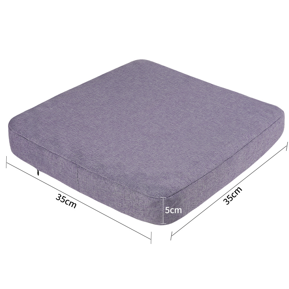 Cojín de oficina de esponja de onda de venta caliente transfronterizo-Cojín de asiento de silla de oficina Cojín de trasero de estudiante Cojín de silla de futón