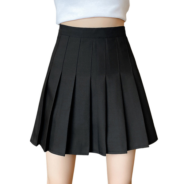Long student pleated skirt for students