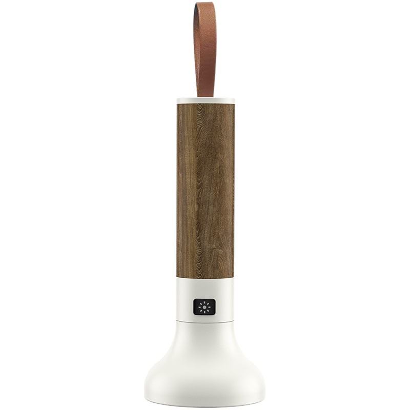 Luz de enfoque fijo transfronterizo retro linterna estética USB recargable linterna de aleación de aluminio salida de reflector linterna pequeña