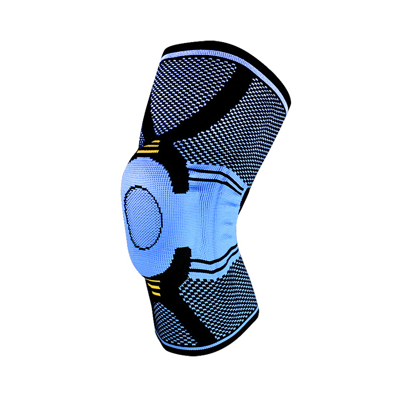 Silicona amortiguador deportes rodillera baloncesto corriendo primavera apoyo montañismo al aire libre ciclismo de punto Arte Alemán equipo de protección