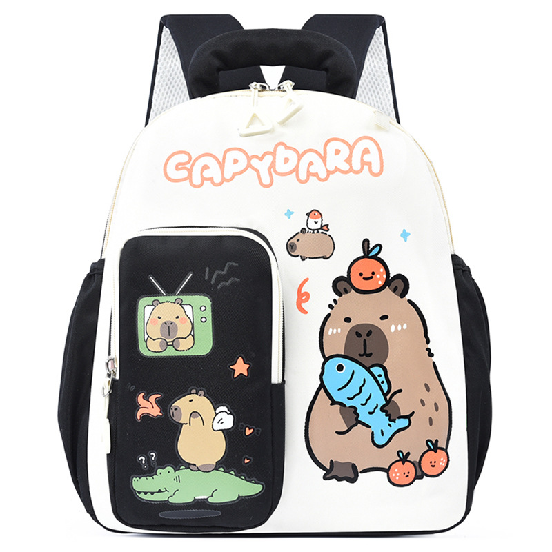 Mochila de dibujos animados para niños, nueva mochila de niñas de jardín de infantes, mochila transpirable para niños