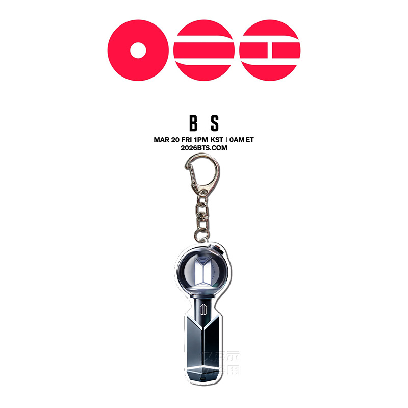 CL30 BTS Acrylic Keychain Backpack Light Stick Pendant Bags Accessories Star Periphery 30CL