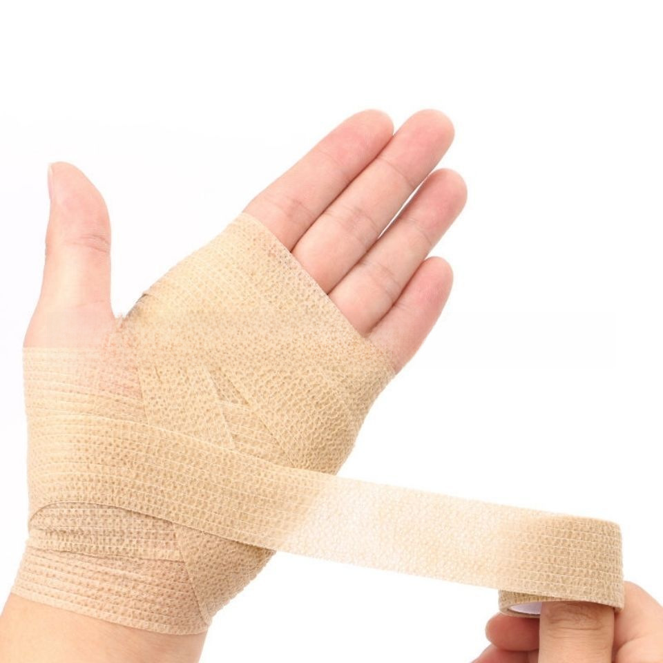 Medical Spider Silk Elastic Bandage for Wound Wrapping, Elastic Fixation, Movement Support, Compression, Pet Self-adhesive Elastic Bandage Straps