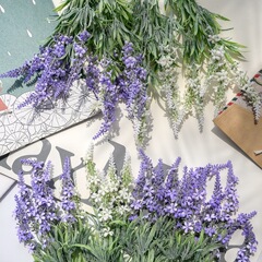Ins風麦格ラベンダーシミュレーション花メーカー偽花緑植物卸売り装飾工芸品クロスボーダーmw56669